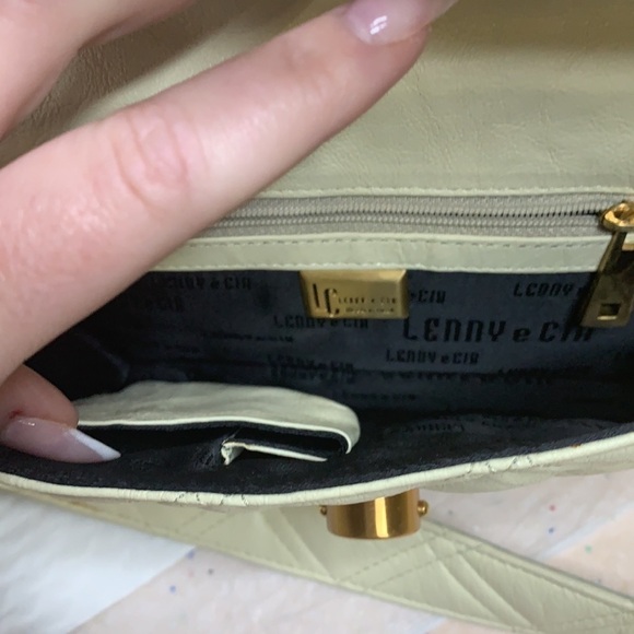 Lenny e cia quilted leather shoulder/crossbody bag - Picture 8 of 11